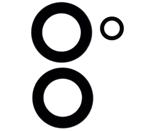 Скло камери для Realme 9i, без рамки, комплект 3шт.