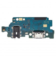 Шлейф для Samsung M236B Galaxy M23, коннектора зарядки, коннектора навушників, мікрофона, плата зарядки, Original (PRC)