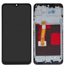 Дисплей для Realme 5 Pro, чорний, з рамкою, High Copy RMX1971, RMX1973