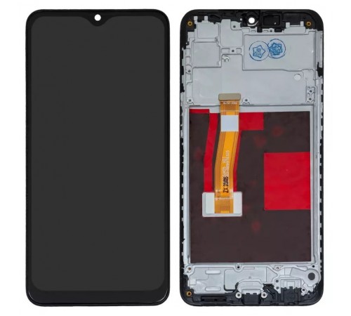 Дисплей для Realme 5 Pro, черный, с рамкой, High Copy RMX1971, RMX1973