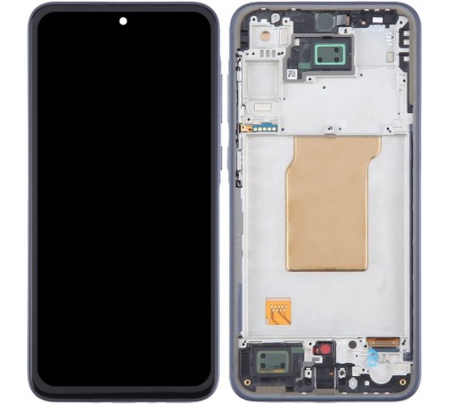 Дисплей для Samsung A356 Galaxy A35 5G, синий (Navi), с рамкой, Copy (TFT)