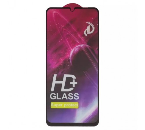 Защитное стекло ASP для Samsung A065 Galaxy A06, совместимо с чехлом, Full Glue, черный