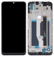Дисплей для ZTE Blade A71, чорний, з рамкою, High Copy