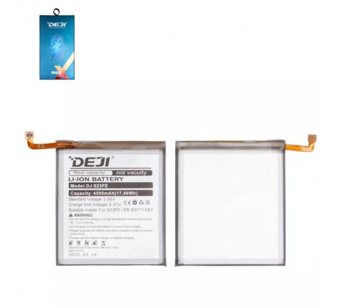 Аккумулятор Deji EB-BS711ABY для Samsung S711 Galaxy S23 FE, Li-ion, 3,88 B, 4500 мАч Аккумулятор Deji EB-BS711ABY для Samsung S711 Galaxy S23 FE, Li-ion, 3,88 B, 4500 мАч