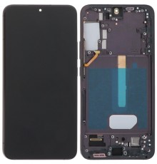 Дисплей для Samsung S906B Galaxy S22 Plus 5G, черный (Phantom Black), с рамкой, Copy (TFT)