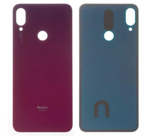 Задняя панель корпуса для Xiaomi Redmi Note 7, Redmi Note 7 Pro, розовая, красная
