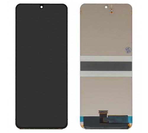 Дисплей для Samsung F741 Galaxy Z Flip6, черный, без рамки, High Copy