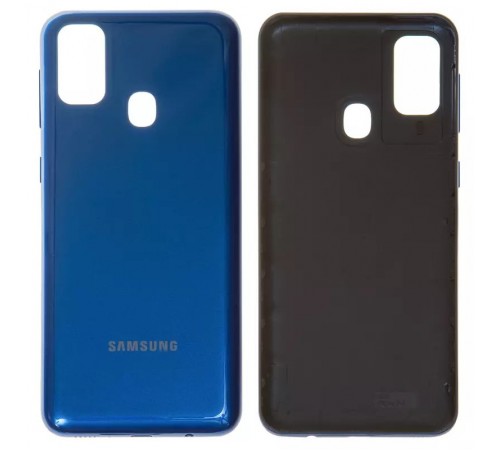 Задняя панель корпуса для Samsung M215 Galaxy M21, синяя (Midnight Blue)
