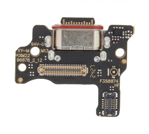 Шлейф для Motorola Edge 50 Neo, коннектора зарядки, микрофона, плата зарядки, High Copy