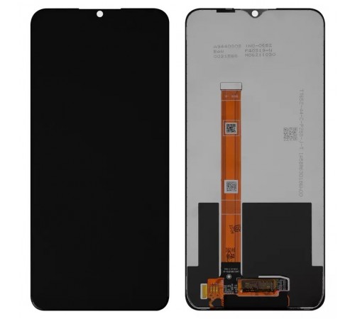 Дисплей для Realme C21Y, C25Y, чорний, без рамки, Original (PRC), RMX3261, RMX3263, RMX3265, RMX3268, RMX3269, LM5C3653F0-A1, HTF065H198