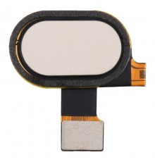 Шлейф для Motorola Moto G5 XT1676, кнопки Home, золотистый