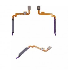 Шлейф для Xiaomi Poco M5s, Redmi Note 10, Redmi Note 10S, сканера отпечатка пальца (Touch ID), черный, High Copy