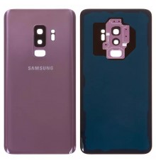 Задня панель корпусу для Samsung G965F Galaxy S9 Plus, фіолетова (Lilac Purple) + скло камери, повна, Original (PRC)