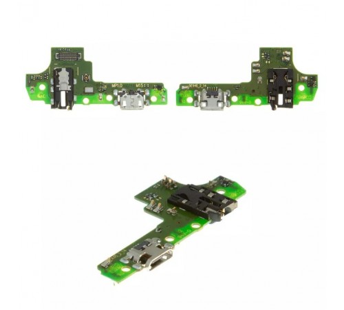 Шлейф для Samsung A107F/DS Galaxy A10s, коннектора зарядки, Сopy, плата зарядки, M13/M15