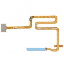 Шлейф для Oppo A96, сканера отпечатка пальца (Touch ID), голубой (Sunset Blue), Original (PRC)