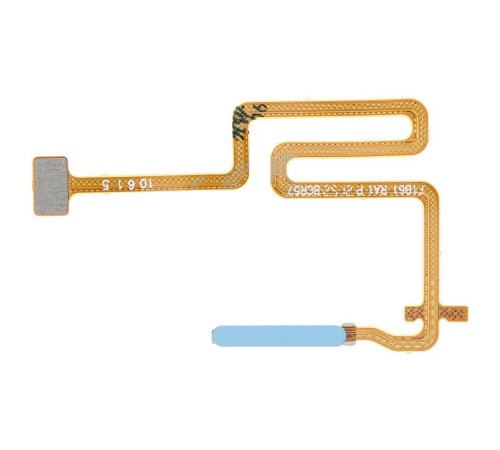 Шлейф для Oppo A96, сканера відбитка пальця (Touch ID), блакитний (Sunset Blue), Original (PRC)