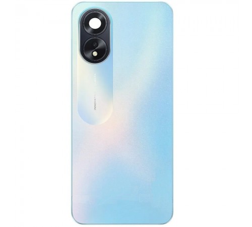 Задня панель корпуса для Oppo A18, голуба (Glowing Blue) + скло камери