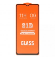 Защитное стекло для Motorola Moto G9, Full Glue, (без упаковки), черный