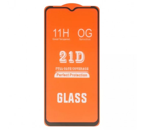 Защитное стекло для Motorola Moto G9, Full Glue, (без упаковки), черный