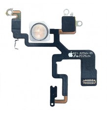 Шлейф для iPhone 12 Pro Max, спалаху, мікрофона, Original (PRC)