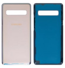 Задняя панель корпуса для Samsung G977 Galaxy S10 5G, серебристая