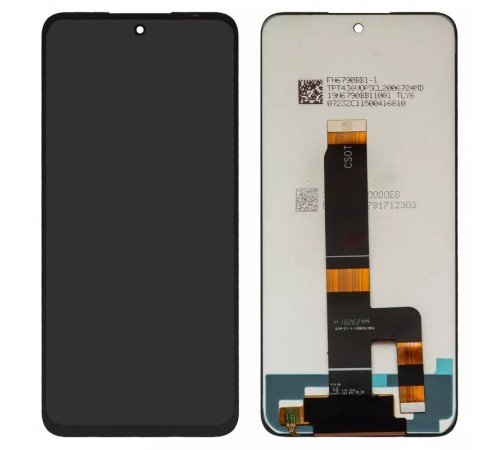Дисплей для Xiaomi Poco M6 Pro 5G, Redmi 12, черный, без рамки, High Copy