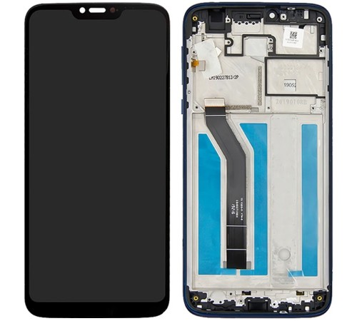 Дисплей для Motorola XT1955 Moto G7 Power, синій (Marine Blue), з рамкою, High Copy Дисплей для Motorola XT1955 Moto G7 Power, синій (Marine Blue), з рамкою, High Copy