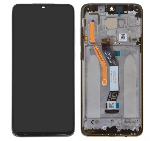 Дисплей для Xiaomi Redmi Note 8 Pro, чорний, з рамкою, Original (PRC), single SIM, M1906G7I, M1906G7G Дисплей для Xiaomi Redmi Note 8 Pro, чорний, з рамкою, Original (PRC), single SIM, M1906G7I, M1906G7G