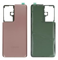 Задняя панель корпуса для Samsung G998 Galaxy S21 Ultra 5G, бронзовая (Phantom Brown)