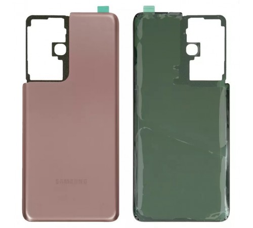 Задняя панель корпуса для Samsung G998 Galaxy S21 Ultra 5G, бронзовая (Phantom Brown)