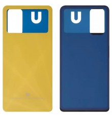 Задняя панель корпуса для Xiaomi Poco X4 Pro 5G, желтая, (Poco Yellow)