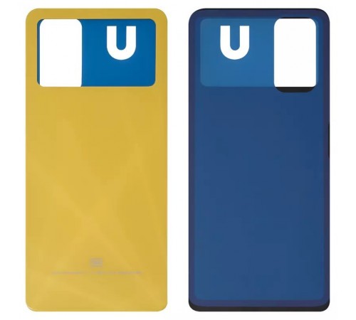 Задня панель корпусу для Xiaomi Poco X4 Pro 5G, жовта, (Poco Yellow)