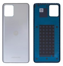 Задняя панель корпуса для Motorola Moto G32, серебристая, (Satin Silver)