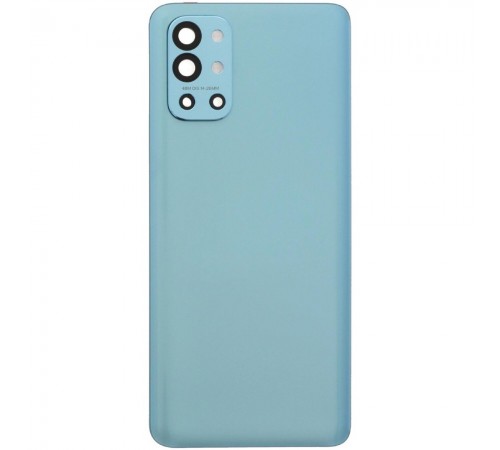 Задня панель корпусу для OnePlus 9R, синя (Lake Blue), Copy + скло камери