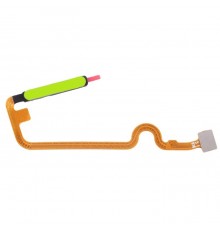 Шлейф для Tecno Spark 9 Pro (KH7n), сканера отпечатка пальца (Touch ID), зеленый (Hacker Storm), Original (PRC)