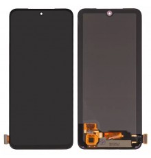 Дисплей для Xiaomi Poco M5s, Redmi Note 10, Redmi Note 10S, чорний, без рамки, High Copy (OLED), M2101K7AI, M2101K7AG