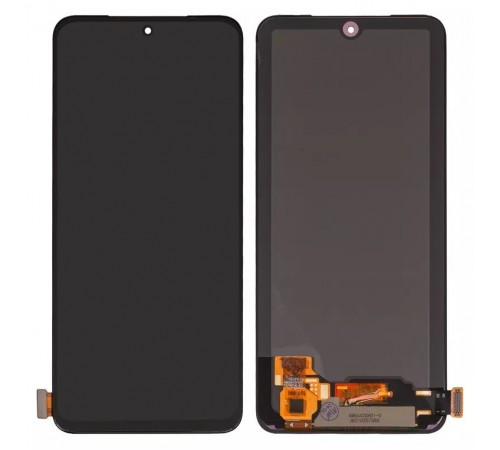 Дисплей для Xiaomi Poco M5s, Redmi Note 10, Redmi Note 10S, чорний, без рамки, High Copy (OLED), M2101K7AI, M2101K7AG