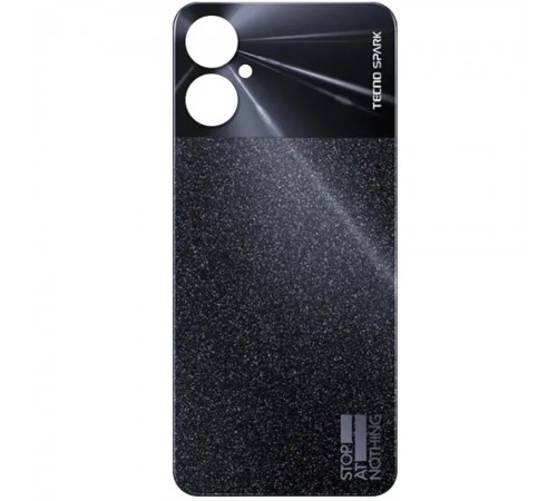Задня панель корпусу для Tecno Spark 9 Pro, чорна (Quantum Black), Copy