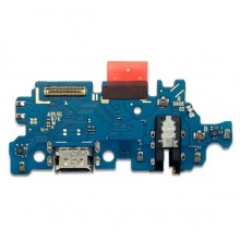 Шлейф для Samsung A256 Galaxy A25, коннектора зарядки, с микрофоном, с компонентами, плата зарядки, Original (PRC)