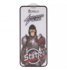 Защитное стекло для Apple iPhone 11 Pro, iPhone X, iPhone XS, совместимо с чехлом, Full Glue, Anti-Static, черный, gorilla