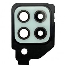 Стекло камеры для Samsung A225 Galaxy A22, зеленое, с рамкой