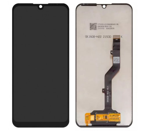 Дисплей для ZTE Blade A5 (2020), Blade A51 Lite, Blade A7 (2019), Blade A7 (2020), чорний, без рамки, (Box) (SKI608-B22 V0.1)