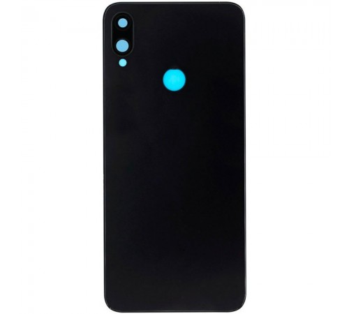 Задняя панель корпуса для Xiaomi Redmi Note 7, Redmi Note 7 Pro, черная + стекло камеры