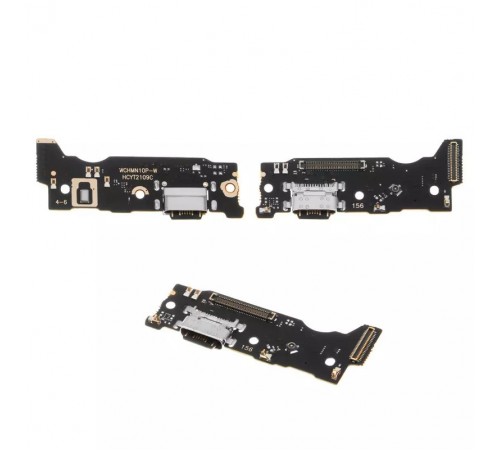 Шлейф для Xiaomi Redmi Note 10 Pro, Redmi Note 10 Pro Max, коннектора зарядки, микрофона, плата зарядки, High Copy