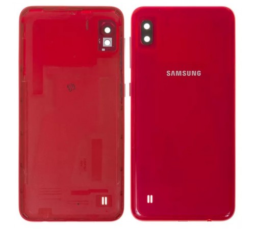 Задня панель корпусу для Samsung A105F/DS Galaxy A10, червона
