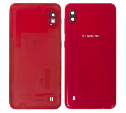 Задняя панель корпуса для Samsung A105F/DS Galaxy A10, красная