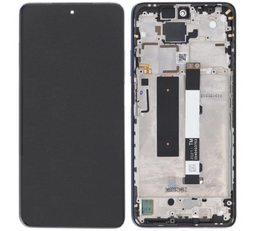 Дисплей для Xiaomi Redmi Note 9 Pro 5G, сірий (Pearl Gray), з рамкою, Оригінал, M2007J17C Дисплей для Xiaomi Redmi Note 9 Pro 5G, сірий (Pearl Gray), з рамкою, Оригінал, M2007J17C