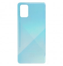 Задняя панель корпуса для Samsung A715F/DS Galaxy A71, голубая (Prism Crush Blue)