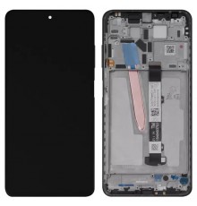 Дисплей для Xiaomi Poco X3 NFC, Poco X3 Pro, чорний, з рамкою, Copy