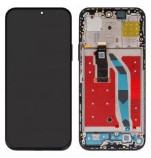 Дисплей для Huawei Honor 200 Lite, чорний, з рамкою, Original (PRC), LLY-NX1